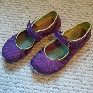 Merrell Purple Athletic Mary Jane Velcro